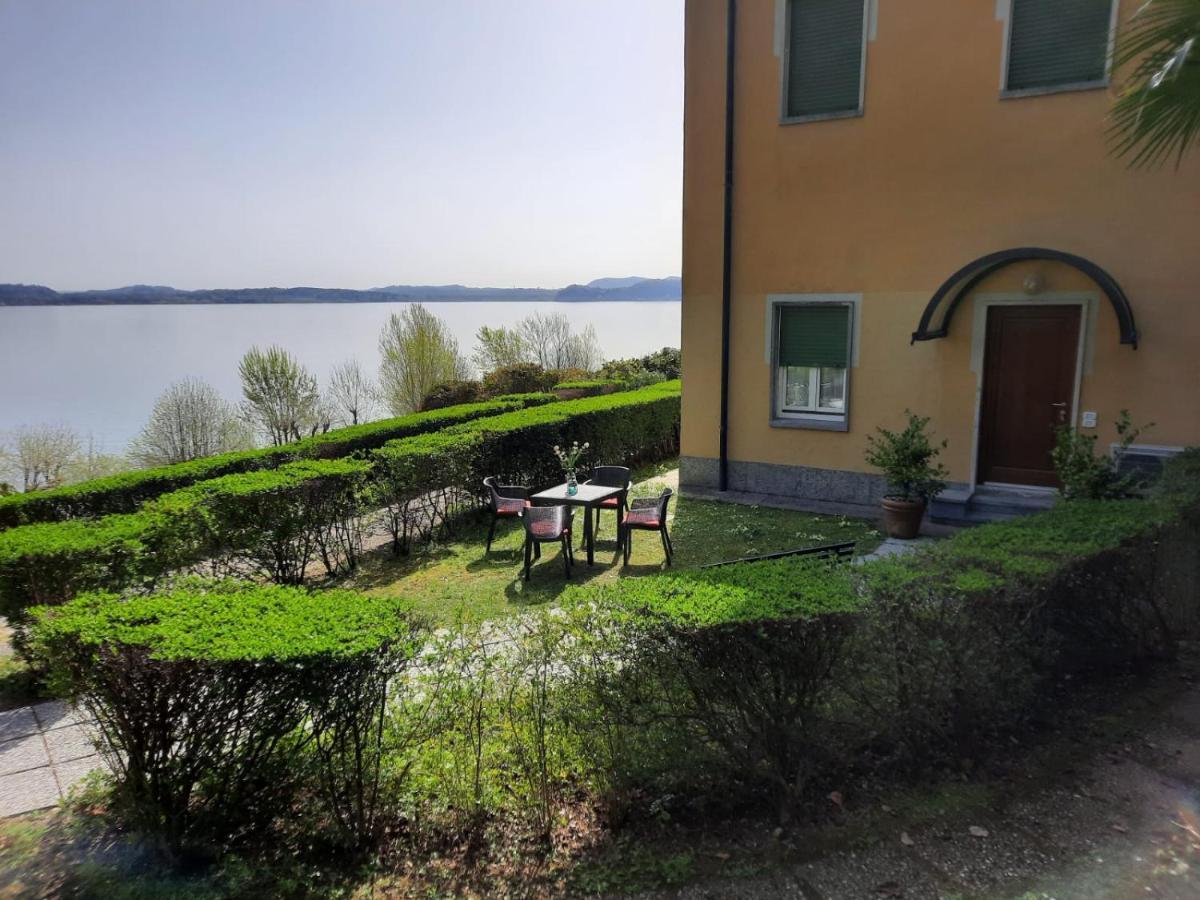 Bmp Apartment Gioiosa 2 Giardino Vista Lago Maggiore 贝尔吉拉泰 外观 照片